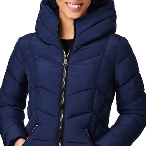 2025 Janveny réel manteau de fourrure femmes luxe hiver 90% blanc canard doudoune Super grand naturel renard fourrure col femme bouffant Parkas - Product Image 2