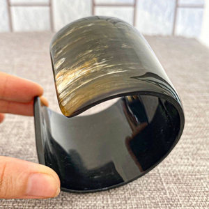 กำไลข้อมือแฟชั่นทำมือทำมือสร้อยข้อมือฮอร์นธรรมชาติหรูหราทำด้วยมือ - Product Image 2