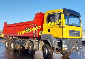 Camions bennes d'occasion MAN TGA 41.440 8X8, transmission manuelle, conduite à gauche, moteur diesel Euro4, 2007 - Product Image 4
