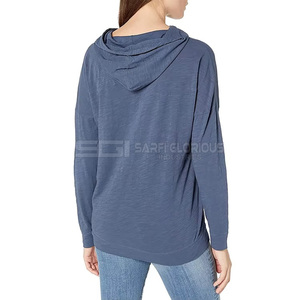 Sudaderas con Capucha de Manga Larga Más Vendidas para Mujer, Hechas a Medida, 100% Algodón, con Capucha y Logotipo Frontal para Invierno - Product Image 3