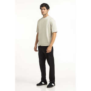 T-shirt de fitness en jersey 100 % coton, coupe décontractée, imprimé, sérigraphie, modèle MN-TS-SS25-324 - Product Image 4