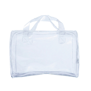 Haute Qualité Viet Nam Zipper Tissu 39X41 Top Prix Nouveau PVC Clair Couleur Cosmétique Sac À La Mode PVC Sac - Product Image 1