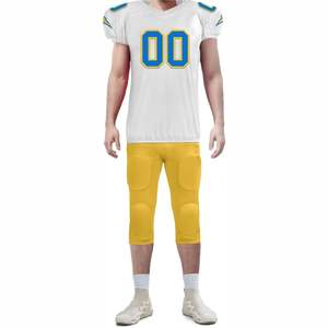 Camiseta de Fútbol Americano de Alta Calidad, Personalizada, Transpirable, de Talla Grande, que Absorbe la Humedad, con Impresión Digital, Protección UV y Antibacteriana - Product Image 4