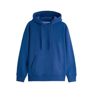 Échantillon gratuit OEM Ensemble pull à capuche oversize imprimé pour hommes, sweat-shirt noir à manches longues, vente en gros de polyester teint uni - Product Image 1