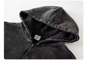 Survêtement élégant de haute qualité à fermeture éclair pour hommes, ensemble de jogging avec logo personnalisé, ensemble pantalons de survêtement et sweat à capuche, survêtements pour hommes et personnalisation - Product Image 4