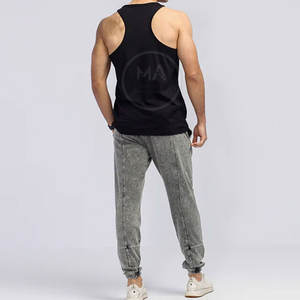 Ropa de fitness Camiseta sin mangas hecha en Pakistán Venta directa de fábrica Tallas grandes Ropa de verano Camiseta sin mangas para hombres - Product Image 5