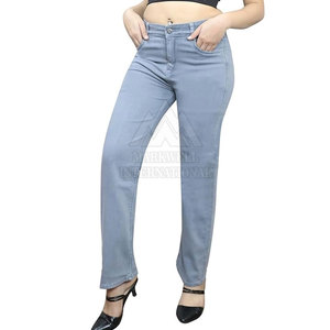 2025, mejor venta, precio razonable, pantalones vaqueros de secado rápido para mujer, pantalones vaqueros de algodón 100% hechos a medida - Product Image 3