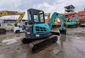 Mini-excavatrice d'occasion de qualité supérieure SK55A.5, excavatrice sur chenilles compacte pour la construction et l'aménagement paysager - Product Image 4