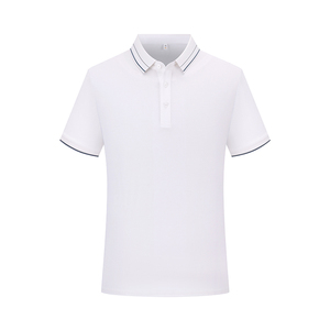 Premium Plus-Size Men's Golf Short-Sleeve for Shirts 100% Cotton Anti-Wrinkle Breathable Lightweight Custom Embroidery Logo - Product Image 2