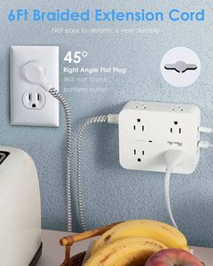 US ETL Standard OEM Power Cube Rallonge parasurtenseur 900 <span class=keywords><strong>Joules</strong></span> - Product Image 5