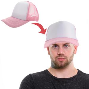 Casquette de baseball en maille de polyester ajustable Casquette de camionneur Snapback légère et respirante pour la sublimation de la plage, style d'image - Product Image 3