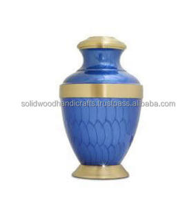 Urnas decorativas de latón para adultos, urnas hechas a mano para urnas funerarias masculinas y femeninas, urnas funerarias de alta calidad - Product Image 2