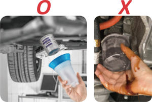 Copa de extracción de filtro de aceite OEM ODM, proveedor de Taiwán, no fabricante, hecha de PE azul y PP - Product Image 2