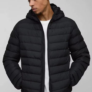 Venta al por mayor 2024 de lujo Unisex hombres burbuja Puff chaqueta de alta calidad cálido Real pluma verano invierno ropa - Product Image 1