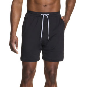 Shorts de sport pour hommes en polyester à séchage rapide personnalisés pour hommes Gym Training Shorts athlétiques pour hommes avec poche zippée - Product Image 1