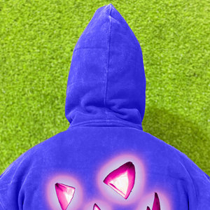 Sweat-shirts à capuche personnalisés avec logo brodé, écologiques, en coton lourd 100 %, pour hommes, style ample et épaules tombantes - Product Image 6