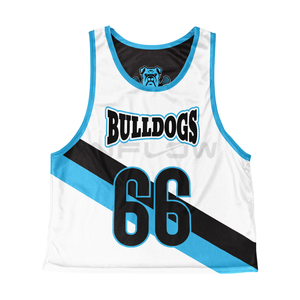 Lacrosse Uniformes Jersey reversible Sublimado Equipo universitario Número Nombre Logo Lacrosse Uniforme de fútbol americano - Product Image 5