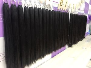 ราคาส่งผมต่อปลายหนาสำหรับร้านเสริมสวย  แบบเส้นตรง  ผลิตจากผมแท้  ผู้จัดจำหน่ายผมต่อที่เชื่อถือได้ - Product Image 3