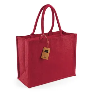Jute Classic Shopper Eco-Friendly Promotional Tote Bags Sustainable and Stylish - Product Image 2