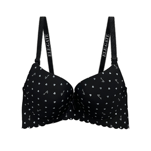 Reggiseno Traspirante con Design a Cuore, Effetto Push-Up, Regolabile, Senza Ferretto, Chiusura con Gancetti, Taglie Forti - Product Image 4