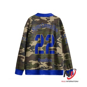 เสื้อคาร์ดิแกนปักลายคุณภาพสูงสำหรับสตรี รุ่น ArSigma Gamma Rho ปี 2026 คอวี ดีไซน์หรูหรา |   ผ้าฝ้ายแท้ 100% แบบสั่งทำพิเศษ - Product Image 3