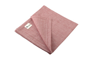 Ensemble de serviettes de cuisine tissées durables à séchage rapide en coton recyclé noir Chambrey carré de serviette pour la maison hôtels restaurants enfants - Product Image 4