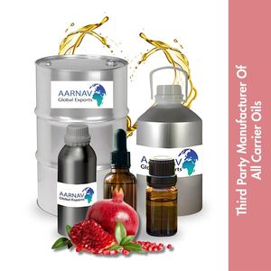 Prix usine direct 100% huile de support de graines de grenade aromatique à arôme naturel pour les soins de la peau et des cheveux - Product Image 1