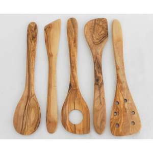 ชุดช้อนส้อมพรีเมี่ยมทำจากไม้มะม่วงพร้อมดีไซน์ทันสมัยเหมาะสำหรับใช้ในโรงแรมทานอาหารและโต๊ะแต่งงานที่หรูหรา - Product Image 1