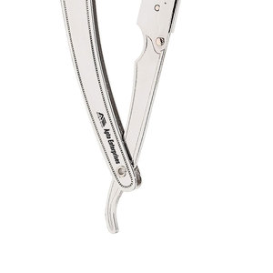 Maquinilla de afeitar de barbero, maquinilla de afeitar recta de acero inoxidable Premium para afeitar de precisión, mango ergonómico para un agarre cómodo - Product Image 6