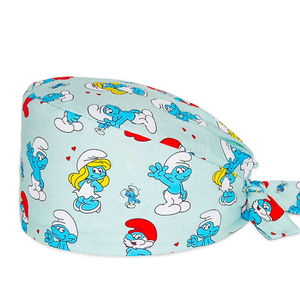 New Arrival Premium Custom Logo Medical <b>Scrub</b> <b>Caps</b> Adjustable Lightweight Cotton Surgical Headwear for Hospitals - Product Image 6