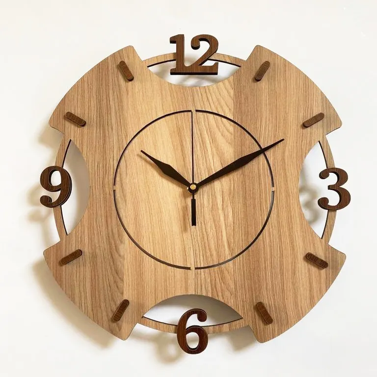 Роскошные декоративные деревянные настенные часы, Лучшая цена, высококачественные деревянные подвесные часы для дома, спальни, кухни, декора