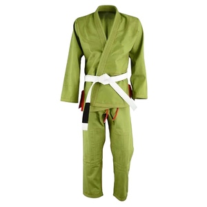 Último diseño 100% algodón blanco Jiu Jitsu uniforme parche personalizado Logo adulto Bjj Gi MMA Karate entrenamiento OEM servicio disponible - Product Image 6