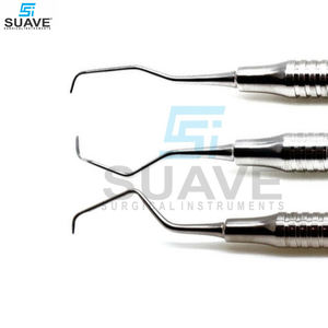 Juego de curetas dentales Gracey de acero inoxidable, superventas, precio competitivo, nuevo producto, por SUAVE SURGICAL INSTRUMENTS - Product Image 2