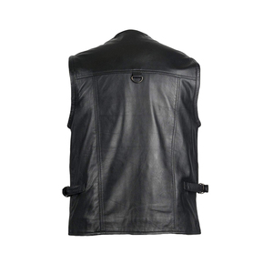 Gilet personnalisé en gros pour garçons gilets gonflés rembourrés avec fonction respirante vêtements d'extérieur en cuir de grande taille pour l'hiver - Product Image 2