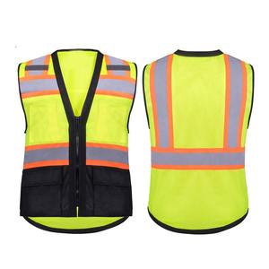 Customized Fluorescent Security <b>Guard</b> <b>Uniforms</b> Traffic Safety Visibility Mesh Unisex Clothing Mens - Product Image 6