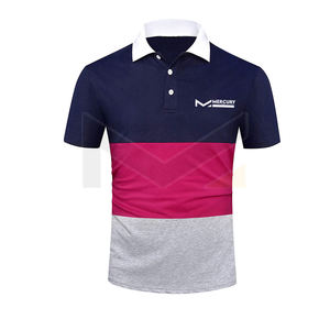 Uniforme personnalisé en coton de haute qualité, t-shirt vierge de Golf uni pour hommes Polo avec Logo - Product Image 1