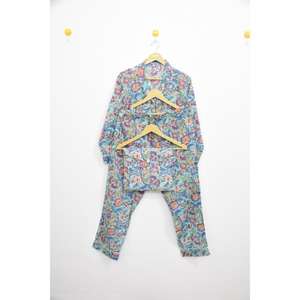 Ropa de Dormir de Algodón Suave y Elegante para Mujer, Estilo Vintage, Ajuste Relajado, Ropa de Noche, Uso Diario, Excelente Precio para Regalo - Product Image 2