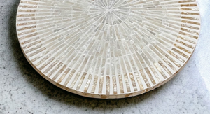 Superior personalizado Vintage MOP Lazy Susan Industrial giratorio bandeja para servir estante de especias de vidrio para restaurante cocina comedor comida - Product Image 6