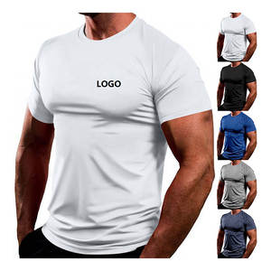 Oem <b>t</b> <b>Shirt</b> Custom Design Your Own logo Tee Sports Running Quick Dry Tshirt Polyester Breathable Mens Fitness Gym <b>T</b>-<b>shirts</b> - Product Image 3