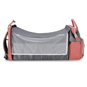 ถุงใส่ผ้าอ้อมสำหรับคุณแม่พร้อมแท่นวางบนเตียงกระเป๋าเปลี่ยนผ้าอ้อม - Product Image 2