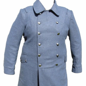 Nuevo logotipo personalizado de alta calidad bordado hecho a mano ajustable WW1 French Horizon Great Coats - Product Image 1