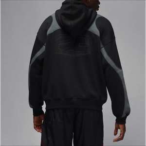 เสื้อมีฮู้ดปักลายโอเวอร์ไซส์แบบมีซิปผ่าข้างเสื้อครอปไหล่แบบสั่งทำเสื้อผ้าแนวสตรีทแวร์ผ้าฝ้าย100% - Product Image 2