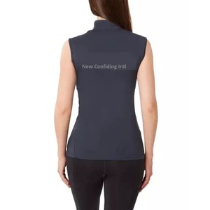 2024 capa base de secado rápido equitación marca personalizada ropa ecuestre tops inteligentes ecuestres manga larga camisas con media cremallera - Product Image 6
