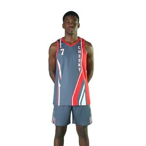 Maillots de basket-ball personnalisés sublimés respirants et antibactériens 100 % polyester toutes saisons, grandes tailles, vente en gros - Product Image 1