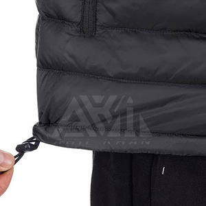 Chaqueta de Invierno para Hombre, Personalizada, con Cuello Alto, Logotipo Frontal, Ecológica, Transpirable, con Capucha, de Nailon/Poliéster, de Alta Calidad - Product Image 6