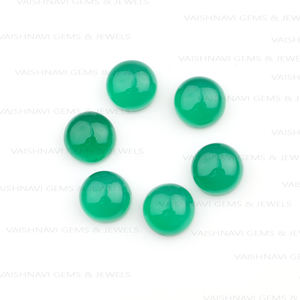 หินควอทซ์สีเขียวธรรมชาติ10x10มม. ขัดเงาเจียระไนสูงอัญมณีอัญมณีหลวมทำจากผู้ผลิตขายส่ง - Product Image 4