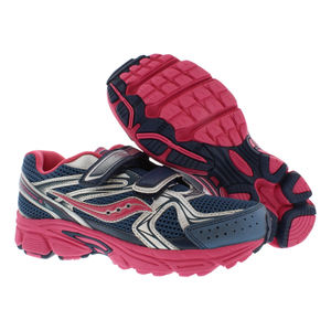 Zapatos Saucony G Cohsn 6 Hl Wide para Niña, Color: Verde Azulado/Rosa/Plateado, 100% Auténticos - Product Image 1