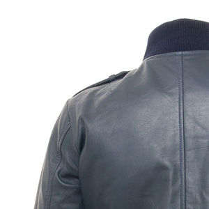 Chaqueta de cuero Real de estilo callejero para hombre Nuevo diseño de moda Cuero genuino Diseño de calle elegante para hombre Premium - Product Image 6