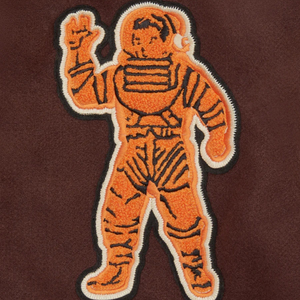 2025 personnalisé hommes laine Letterman en cuir véritable université veste broderie Logos patchs grande taille veste d'hiver avec décoration de fourrure - Product Image 5