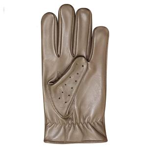 Men's Custom Logo Sheep <b>Skin</b> Leather Winter Driving Gloves Fashionable Wholesale Custom Made Design - Product Image 3